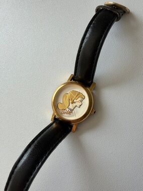 Barbie Watch Barbie Vintage Leather Watch Barbiecore vintage Y2K accessory